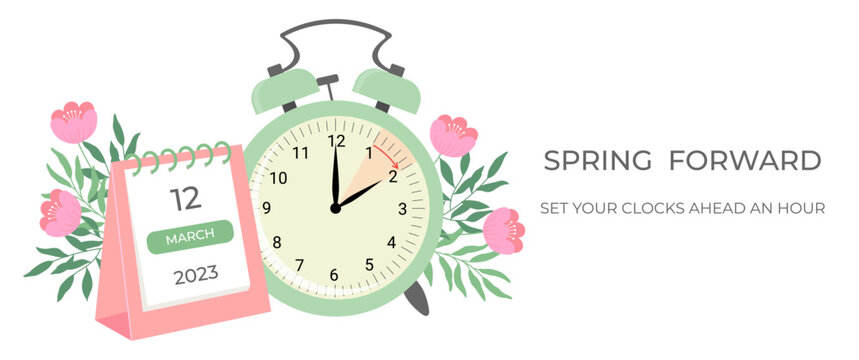 Premium Vector  Daylight saving time ends concept the hand of the