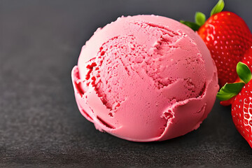 strawberry ice cream