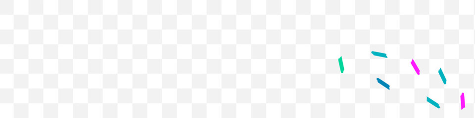 Rainbow Brush Abstract Vector Transparent