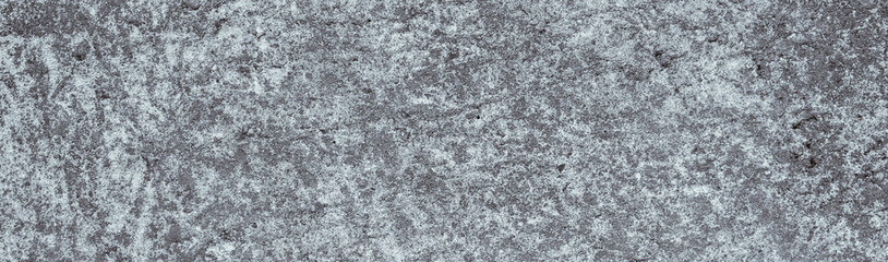 Horizontal image Rough concrete texture Gray background