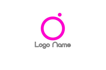 Fototapeta na wymiar circle ring logo for brand and branding. vintage, modern, minimal logo for your brand and company