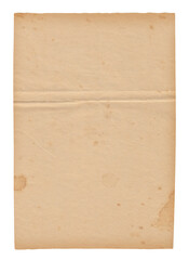Texture old paper with traces of scuffs and stains
