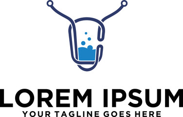 Bull trading lab logo design