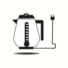 Simple coffee cup solid icon, food and drink concept Vector