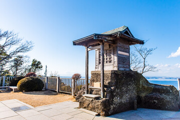 千葉県鋸南町 鋸山日本寺 十州一覧台 浅間神社