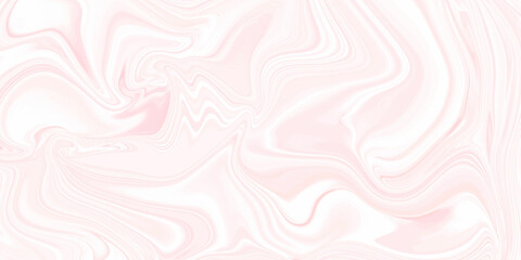Subtle pink abstract liquid paint textured background with decorative spirals and swirls. Light pattern for modern creative trendy design, marble texture style for illustrations