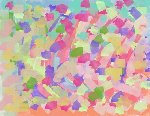 Colorful background painting 