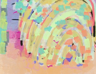 Painting  colorful water color artwork background 