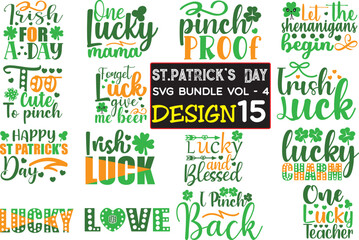 st.patrick's Day SVG Bundle Vol - 4