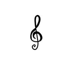 Doodle music notes