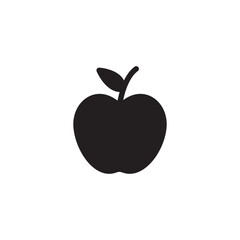 Fruit apple icon vector logo design template
