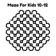 Maze Puzzle For Kids