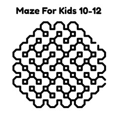 Maze Puzzle For Kids