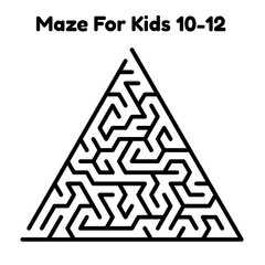 Maze Puzzle For Kids