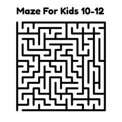 Maze Puzzle For Kids