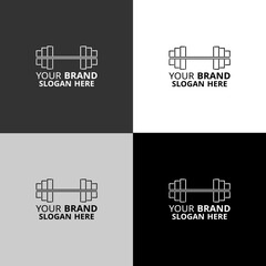 Logo Workout Fitness Template