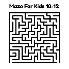 Maze Puzzle For Kids