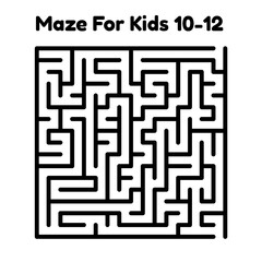 Maze Puzzle For Kids