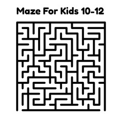 Maze Puzzle For Kids