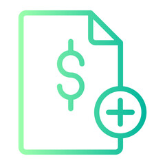 add gradient icon