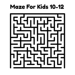 Maze Puzzle For Kids