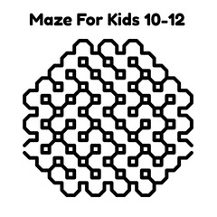 Maze Puzzle For Kids