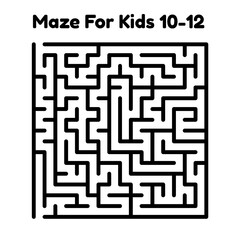 Maze Puzzle For Kids