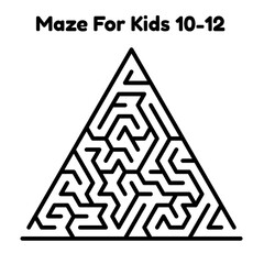 Maze Puzzle For Kids