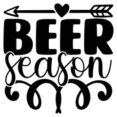 beer season  SVG T shirt design Vector File