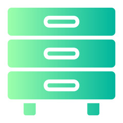 drawer gradient icon