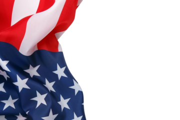American flag cut out