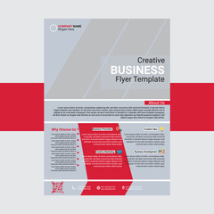 Corporate Business Flyer Template Design 