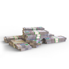 200 REAIS DINHEIRO BRASILEIRO 3D