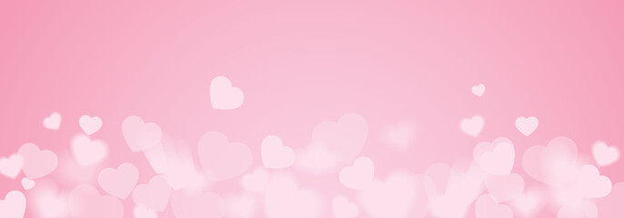 Pink sweet hearts background - love design for valentines day - mothers day