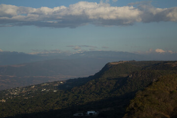 Fototapeta premium Hermosa fotografía panorámica del estado de Chiapas