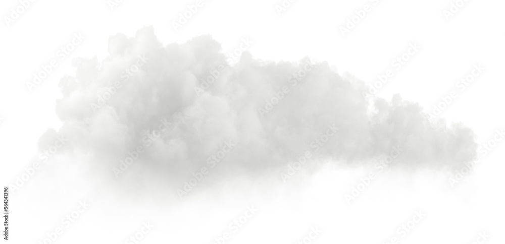 Poster smooth realistic white clouds cut out backgrounds 3d render png file