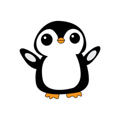 Penguin Vector outline