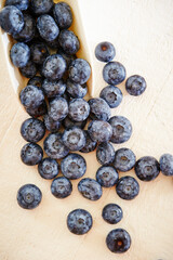 blueberries on wooden background,blueberries