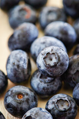 blueberries on wooden background,blueberries