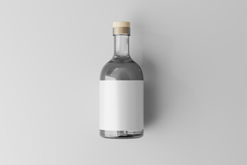hard liquor bottle