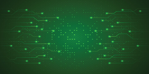 Green technology abstract digital background