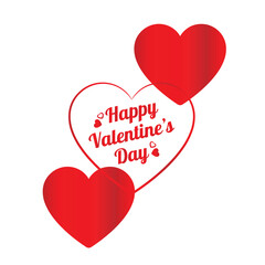 Creative Professional Trendy and Minimal Valentine's Day Logo Design, Love Heart in Editable Vector Format