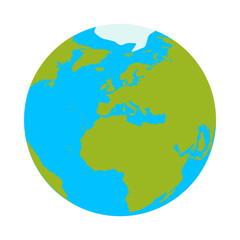 Isometric Earth Icon
