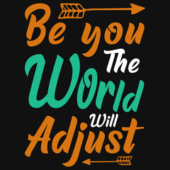 Typographic tshirt design 