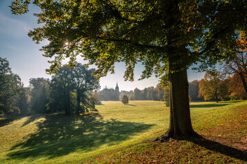 Schlosspark Bad Muskau im Herbst