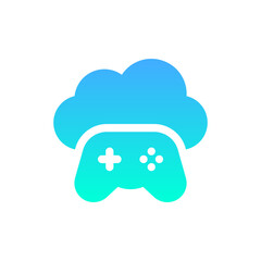 gamepad flat gradient icon