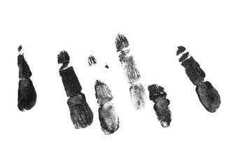 fingerprint hand palm texture png isolated 