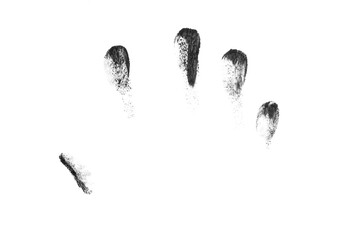 fingerprint hand palm texture png isolated 