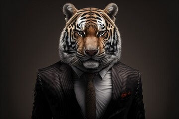Tiger in a Suit, generative ai