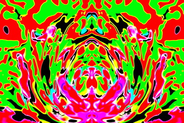 Abstract color pattern, lines, corners, circles  drawings and pictures used for illustrations and background. 